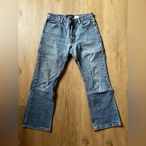 MaryK & Co Vintage Denim Jeans 80s Boot Cut Mini Flare